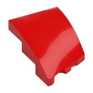 BRICK 2X3, OUTSIDE BOW, LEFT