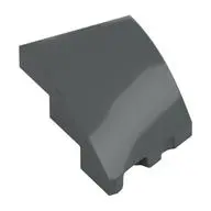 BRICK 2X3, OUTSIDE BOW, LEFT