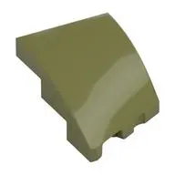 BRICK 2X3, OUTSIDE BOW, LEFT