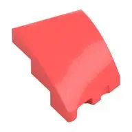 BRICK 2X3, OUTSIDE BOW, LEFT