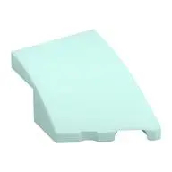 BRICK 2X3, OUTSIDE BOW, RIGHT