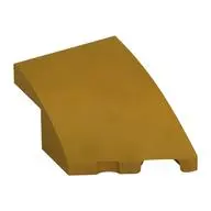 BRICK 2X3, OUTSIDE BOW, RIGHT