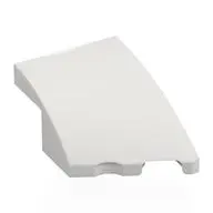 BRICK 2X3, OUTSIDE BOW, RIGHT