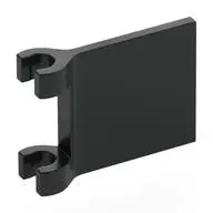 FLAG W/ 2 HOLDERS