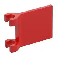 FLAG W/ 2 HOLDERS