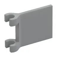 FLAG W/ 2 HOLDERS