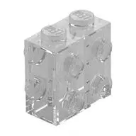 BRICK 1X2X2, W/ 8 KNOBS
