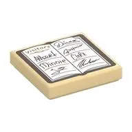 FLAT TILE 2X2, NO. 582