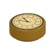 FLAT TILE 1X1, ROUND, NO. 185