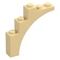 BRICK W. BOW 1X5X4