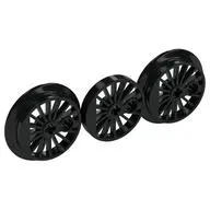 3 TRAIN WHEEL Ø30 M+U FLANGE
