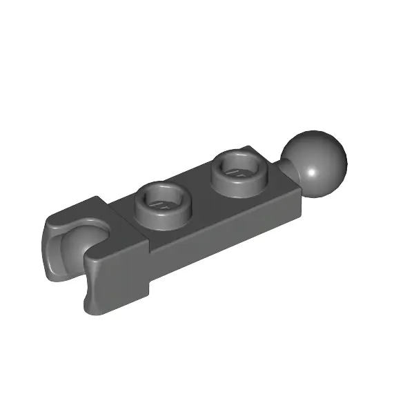 PLATE 1X2 BALL Ø5.9/CUP/FRICTION