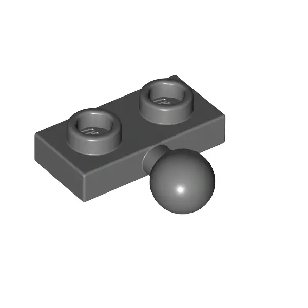 PLATE 1X2 BALL Ø5.9 MIDDLE