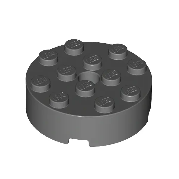BRICK 4X4 ROUND W. Ø4.9 W. CLICK