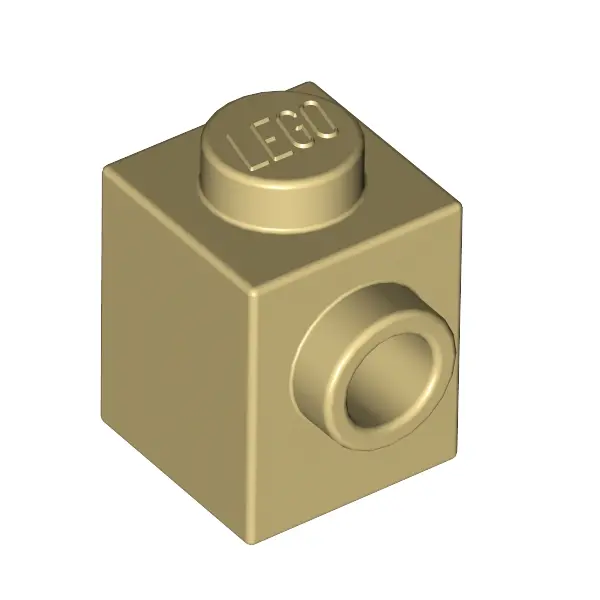 BRICK 1X1 W. 1 KNOB