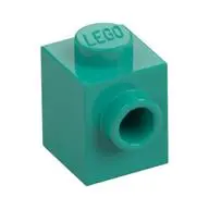 BRICK 1X1 W. 1 KNOB