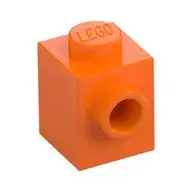 BRICK 1X1 W. 1 KNOB