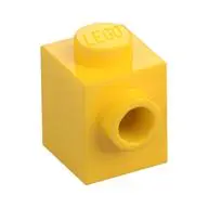 BRICK 1X1 W. 1 KNOB