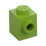 BRICK 1X1 W. 1 KNOB