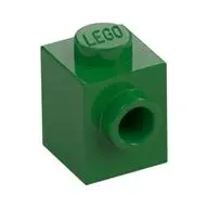 BRICK 1X1 W. 1 KNOB