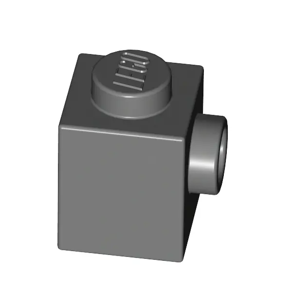 BRICK 1X1 W. 1 KNOB