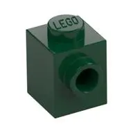 BRICK 1X1 W. 1 KNOB