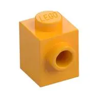 BRICK 1X1 W. 1 KNOB