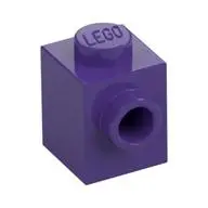 BRICK 1X1 W. 1 KNOB