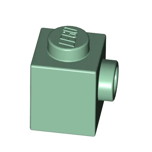 BRICK 1X1 W. 1 KNOB