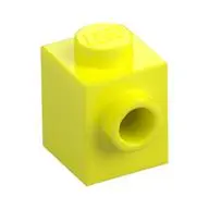 BRICK 1X1 W. 1 KNOB