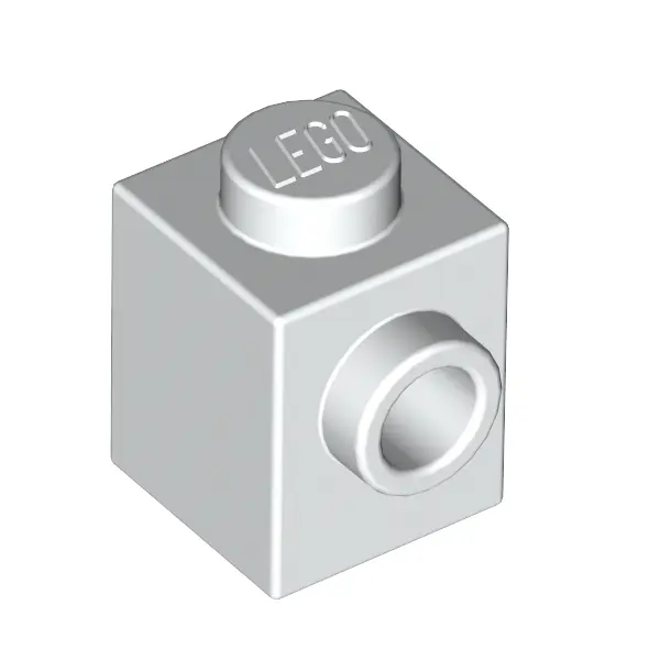 BRICK 1X1 W. 1 KNOB