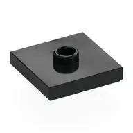PLATE 2X2 W 1 KNOB