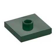 PLATE 2X2 W 1 KNOB
