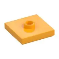 PLATE 2X2 W 1 KNOB