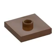 PLATE 2X2 W 1 KNOB