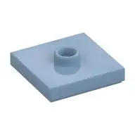 PLATE 2X2 W 1 KNOB
