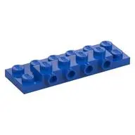 PLATE 2X6X2/3 W 4 HOR. KNOB