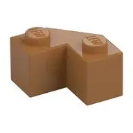 Brick 2x2 w. angle 45 degrees