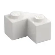 Brick 2x2 w. angle 45 degrees