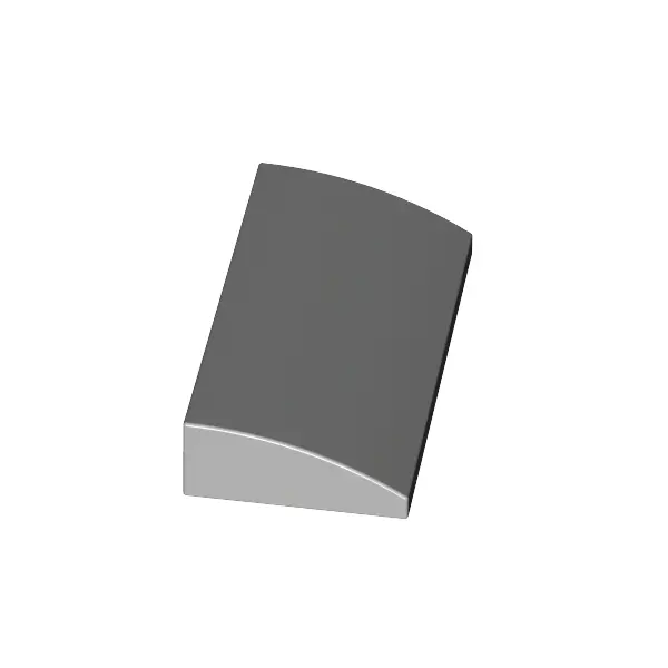 PLATE W. BOW 2x4x2/3