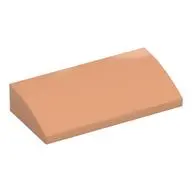 PLATE W. BOW 2x4x2/3