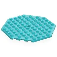 PLATE OCTAGONAL 10X10 W. SNAP