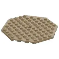 PLATE OCTAGONAL 10X10 W. SNAP