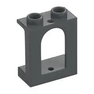 WALL 1X2X2 W. BOWED SLIT