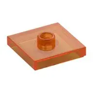 PLATE 2X2 W 1 KNOB