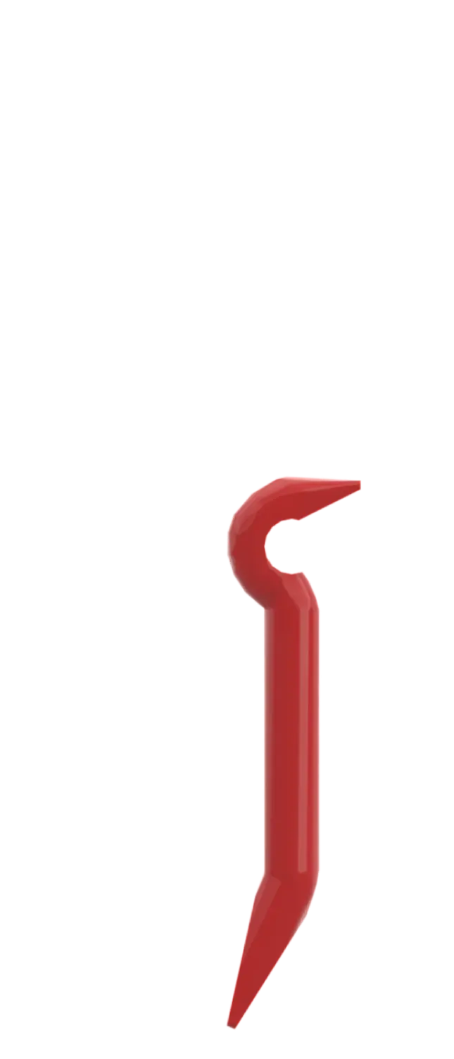 MINI FIGURE CROWBAR