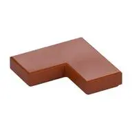 FLAT TILE CORNER 1X2X2