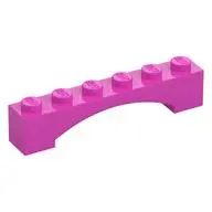 BRICK 1X6 W/INSIDE BOW