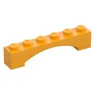 BRICK 1X6 W/INSIDE BOW