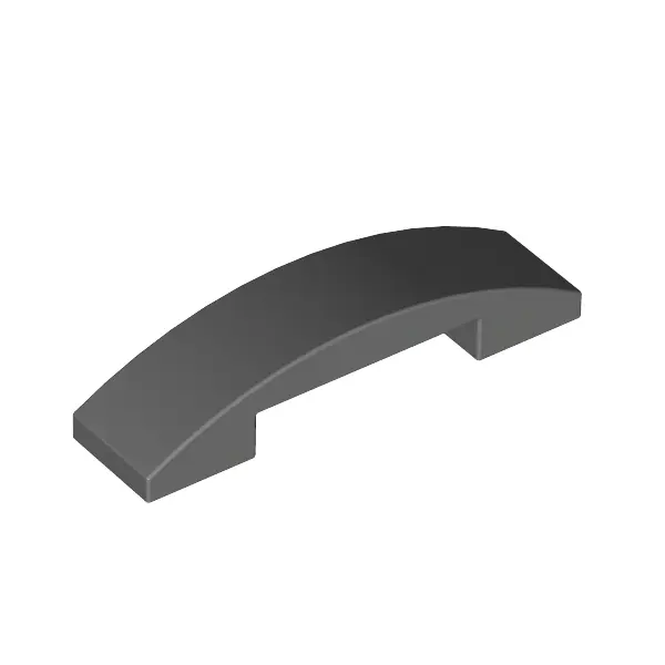 PLATE W. BOW 1X4X2/3